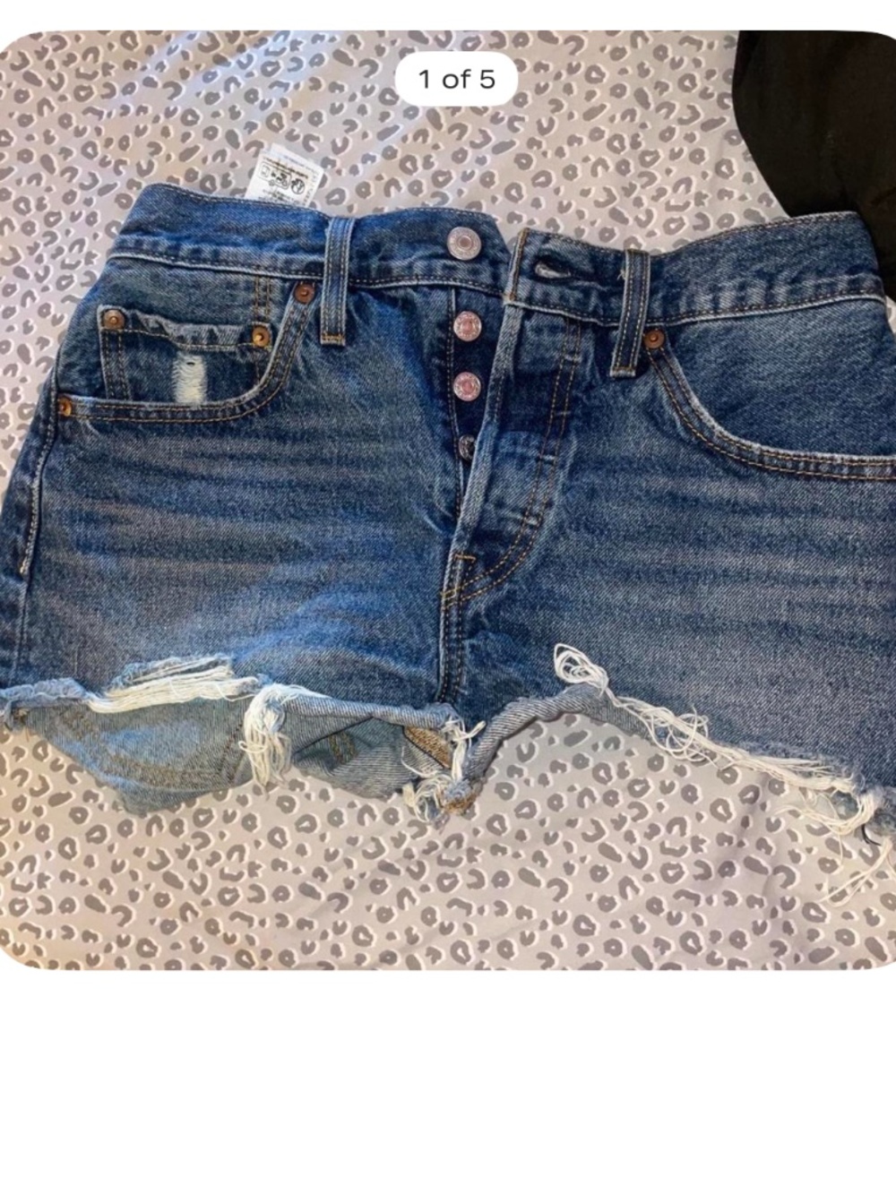 Levi’s denim shorts 501